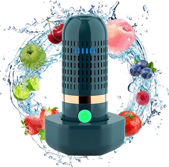Groente Draadloze USB fruit en groentewasmachine - draagbare voedselreiniger - compact ontwerp - praktisch voor dagelijkse voedselreiniging