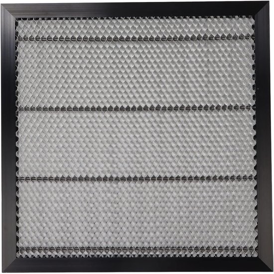 Grote Aluminium Honingraat Paneel voor Laser Snijmachine - 400x400mm Werktafel Accessoires met Mesh Ontwerp en Duurzaam Materiaal