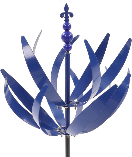 Grote Decoratieve Wind Spinner voor Tuin en Buiten, Kleurige Wind Sculptuur en Draaiend Tuindecoratie Accessoire