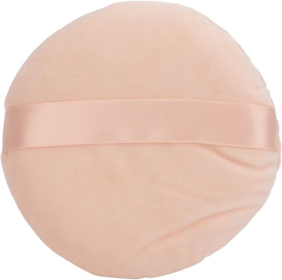 Grote Poederkwast, Wasbaar in de Machine, Ideaal voor Losse Poeder en Lichaamspoeder, Geschikt voor Huidtint van Merkloos