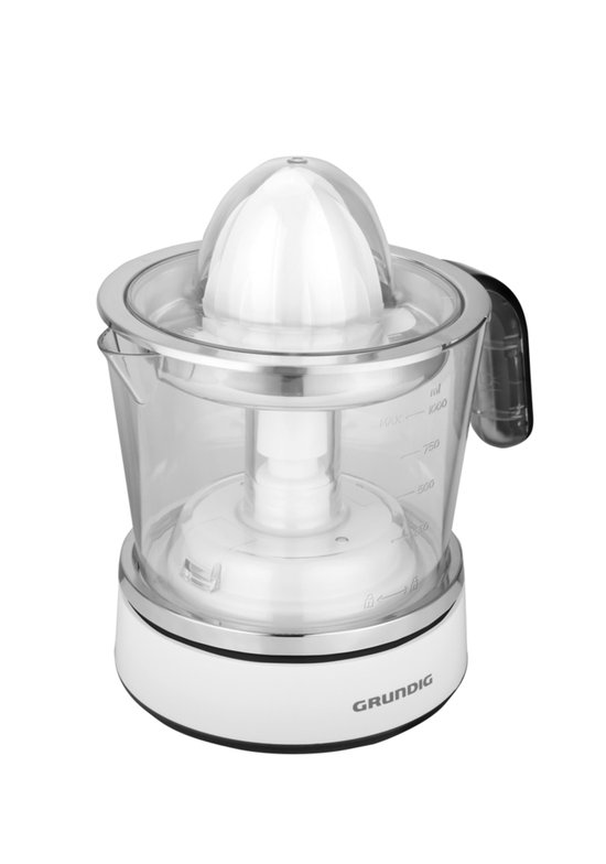 Grundig Citruspers CJ 6840 Kabelgebonden Wit, Zilver van Merkloos