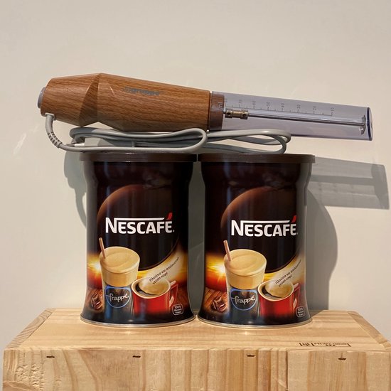Gruppen Frappe mixer en Nestle frappe koffie van Bodum