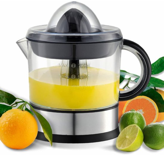GTB® Citruspers electrisch - Citruspers - Sinaasappelpers - Grijs - ‎15cm x 15cm x 21cm