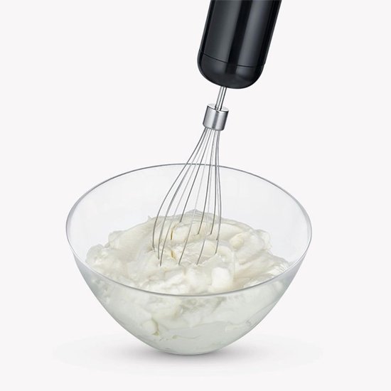 GTB® Staafmixer Set - Staafmixer Braun - Staafmixer met Hakmolen - Zwart en Zilver - 39cm x 6cm x 6cm van GTB