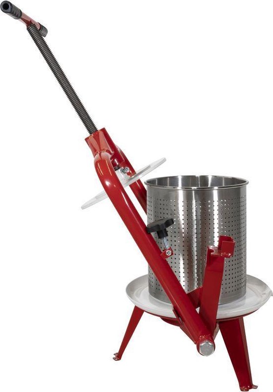 Gude Fruitpers / Appelpers / Wijnpers Roestvrijstaal 9 liter