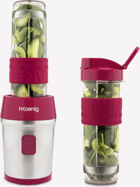 H. Koenig SMOO10 - Blender To Go - met drinkbekers van H.Koenig