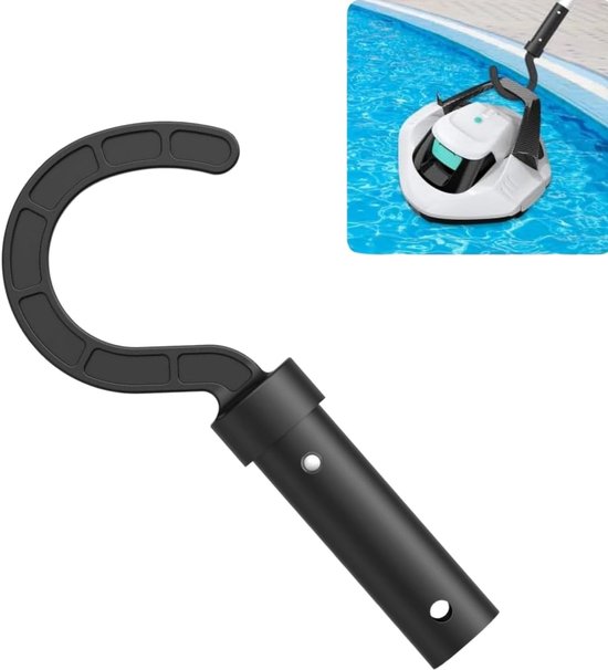 Haak voor robotzwembadreiniger, haak voor zwembadrobot, zwembadhaken voor stangaccessoires, geschikt voor zwembadrobot-stofzuiger, voor zwembadstangen, vacuüm sweeper haken