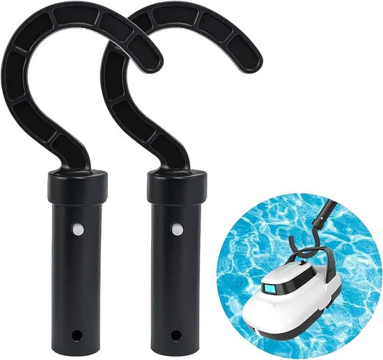 Haak voor zwembadrobot, haken voor zwembadpalen, haken voor vloerreinigingsrobot, zwembadaccessoires, voor alle zwembadrobot