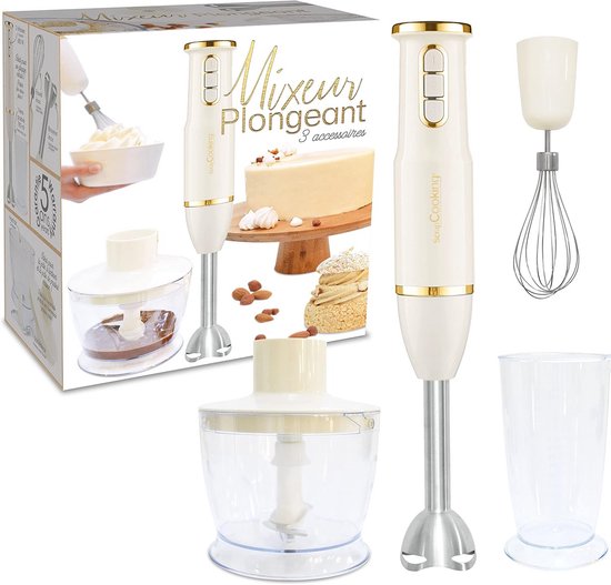 Hand Blender en Hakker 600W - Koken en Bakken van Merkloos