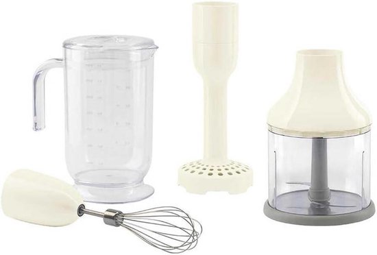 Hand Blender Set - Keukenmachine Mixer - Eten Bereiden - 5-in-1 Multifunctioneel - 500 ml - Crème van Merkloos