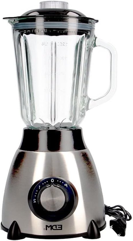 Hand Blender - Staafmixer Mixer - Smoothies Maken - Glazen Houder - 1.5 Liter - Diverse Kleuren