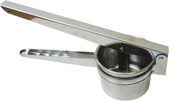 Hand Citruspers - Keuken Sapcentrifuge - Vers Sap Maken - Roestvrij Staal - 10 x 10 x 10 cm - Zilver