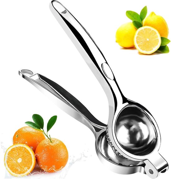 Hand Juicer Citrus Juicer Manual - Anti-Bite Agent - Heavy Juicers - Manual 7 cm Diameter - Kitchen Bar Restaurant - Safe and Durable - Yellow