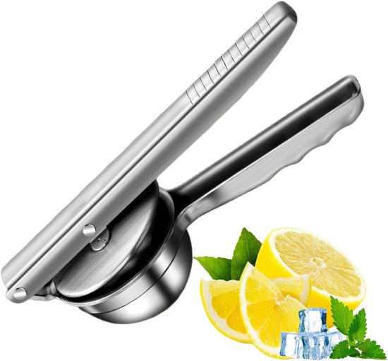 Handbediende Professionele Citruspers & Fruitsapcentrifuge, Klein Model voor Sinaasappels, Citroenen,Gemaakt van Hoogwaardige Aluminiumlegering, Roestbestendig, Stevig & Duurzaam, Eenvoudig in Gebruik