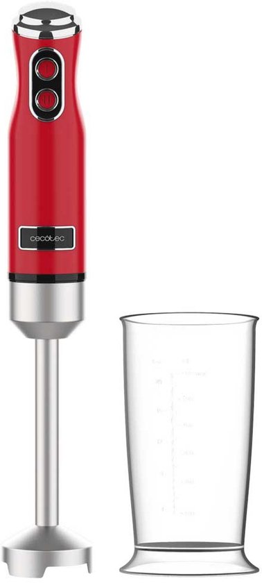 Handblender Cecotec Power RetroRed 1200MAX 1200 W Rood van Merkloos