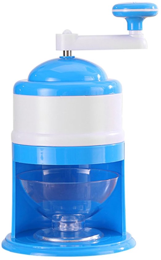 Handcrank ijsvergruizer – Draagbaar, antislip ondergrond, geen stroom nodig van Merkloos