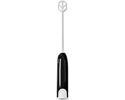 Handdrankmixer - Melkopschuimer - Dranken Mengen - UV-reinigingsfunctie - 26 cm - Zwart en Wit