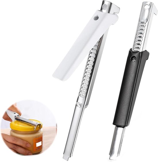 Handige Flesopener voor Senioren en Mensen met Artritis, Verstelbare Pot- en Blikopener voor Thuis, Bars en Feesten