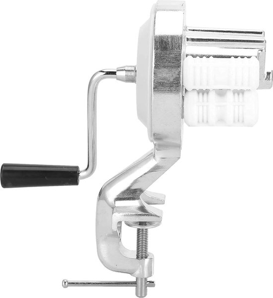 Handleiding Noedel druk op Machine Macaroni Handgemaakt Maker Roestvrij Staal - Spaghetti Pasta Hand Crank Maken Tool Keuken Eten Gadget van Merkloos