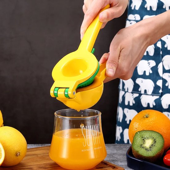 Handmatige Citroenpers - Limoenpers - Citruspers handmatig - Lemon squeezer - Citrusknijper - Fruitpers -
