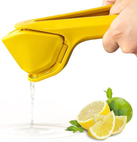 Handmatige Citroenpers voor Maximale Sapextractie, Eenvoudig te Gebruiken met Ingebouwde Zeef, Ideaal voor Verse Citroensap en Cocktails van Merkloos