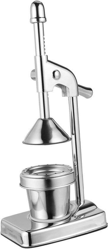 Handmatige Citruspers - Fruitpers Sapextractor - Sap Maken - Geen Schil Smaak - 1.59 Kilogram - Zilver