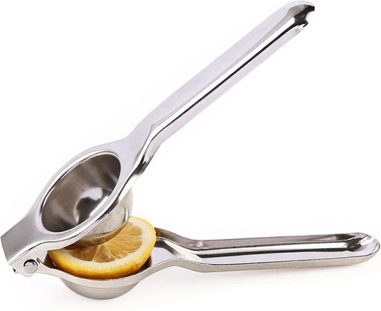 Handmatige Citruspers - RVS - Zilver