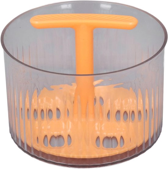 Handmatige Gehaktbal Maker, Gehaktbal Vormmachine, 5 Ball Press, Geëxtrudeerde Gehaktbal Maken Tool, Plantaardige Gehaktbal Maken mould, DIY Keuken Gereedschap (Oranje) van Binhai