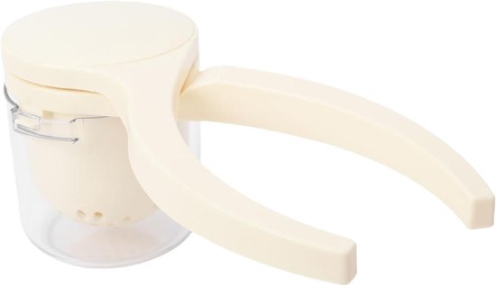 Handmatige Groentepers - Citruspers Fruitpers - Sap Maken - Arbeidsbesparend Ontwerp - 26 x 10.7 x 9 cm - Beige