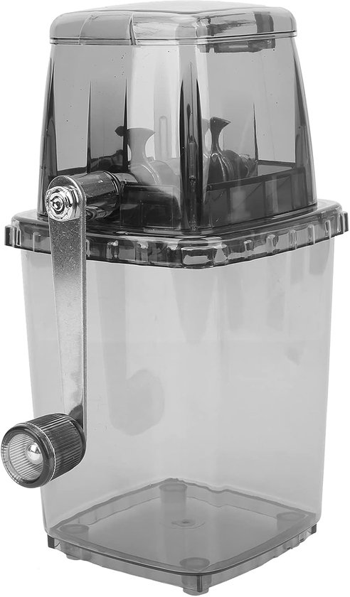 Handmatige Ijsbreker - Keukenbar Machine - Grondaas Maken - Hittebestendig PP Materiaal - 1.2 Liter Capaciteit