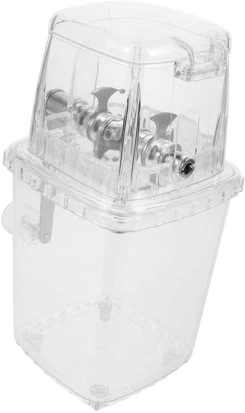 Handmatige IJscrusher - Slush Maker IJs Breker - Verfrissende Drankjes Maken - Compact Ontwerp Met Zuignap
