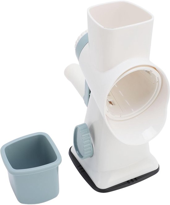 Handmatige IJscrusher - Slushmachine - Zomerse Drankjes Maken - Draagbaar en Handmatig - Compact Formaat - Wit