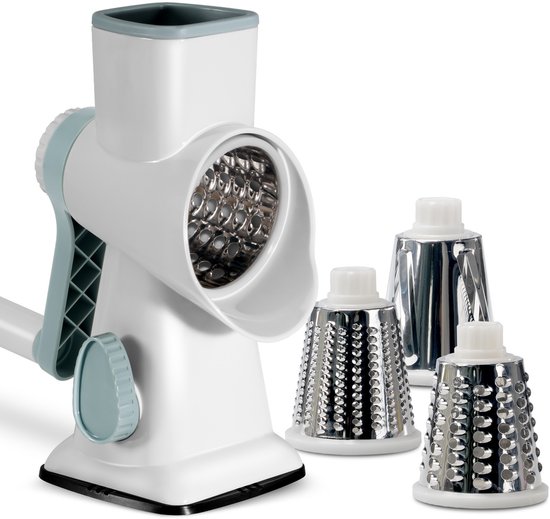 Handmatige ijscrusher slushy maker, draagbare crushed ice maker met roestvrijstalen messen, antislip zuignap & handslinger, eenvoudig schoon te maken, ideaal voor zomerdranken thuis