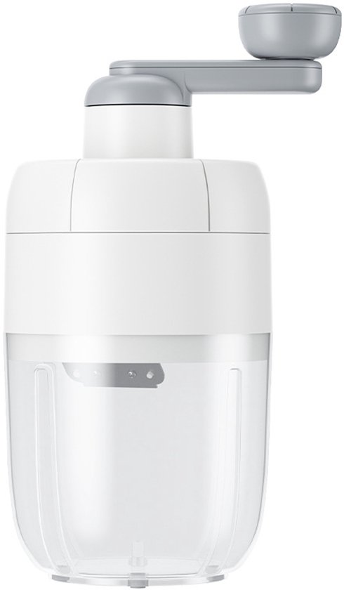 Handmatige ijsvergruizer – Met handcrank, antislip voet, efficiënt voor zomerdranken van Merkloos