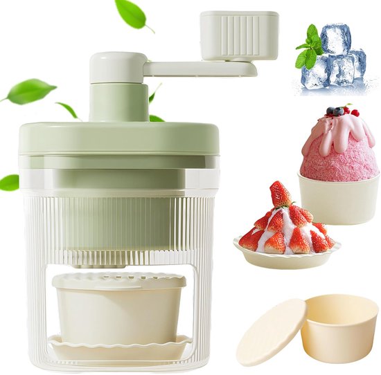 Handmatige ijsvergruizer – Sterk, duurzaam, snel vergruizen, ideaal voor keuken en feestje van Merkloos