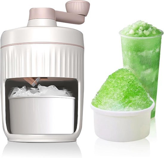 Handmatige ijsversnipperaar Crusher Rotary - Cocktails Slush Machine Ice Cube Crusher van VonShef