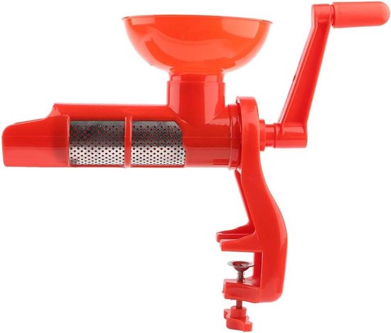 Handmatige Juicer - Sapcentrifuge - Verse sappen maken - Scheidt pulp - 23 cm - Wit van Merkloos