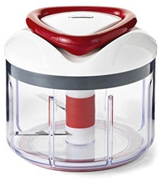 Handmatige Keukenmachine - Voedselhakker en Groentesnijder - Vaatwasserbestendig - Compact Ontwerp met 5 Jaar Garantie