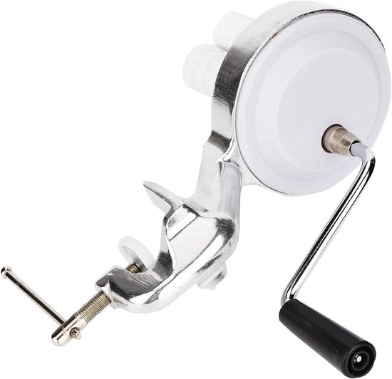Handmatige Noodle Maker - Pastamachine - Thuis Pasta Maken - Aluminium Constructie - 2-4mm Breedte - Zilver van Merkloos