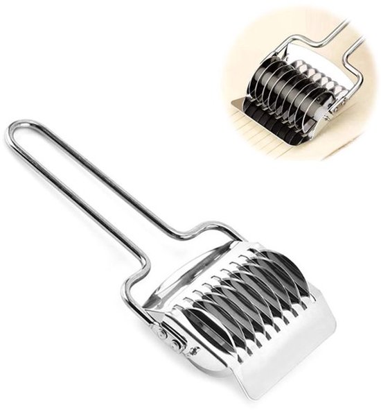 Handmatige pastamachine - Dailygoods- Deegsnijder roestvrij staal