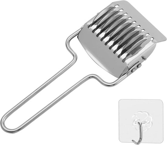 Handmatige pastamachine handmatige pastamachine raster roller persmachine pastamaker pastamaker pastamachine handmatige pastamachine pastamachine pasta machine deegsnijder van roestvrij staal van Merkloos