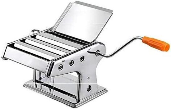 Handmatige Pastamachine - Noodle Maker - Zelf Pasta Maken - Roestvrij Staal - Niet gespecificeerd - Zilverkleurig