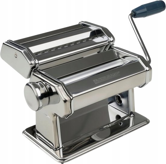 Handmatige pastamachine RVS - 3 rollen voor diverse pasta's