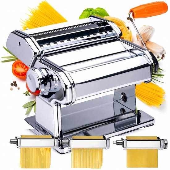 Handmatige Pastamachine van Roestvrij Staal - Voor Pasta & Deeg