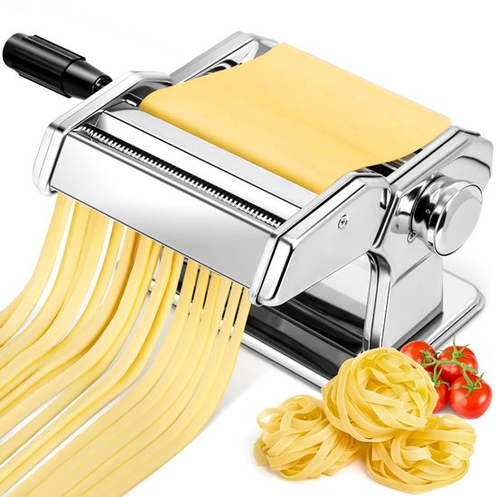 Handmatige Pastamaker van Roestvrij Staal met Instelbare Dikte