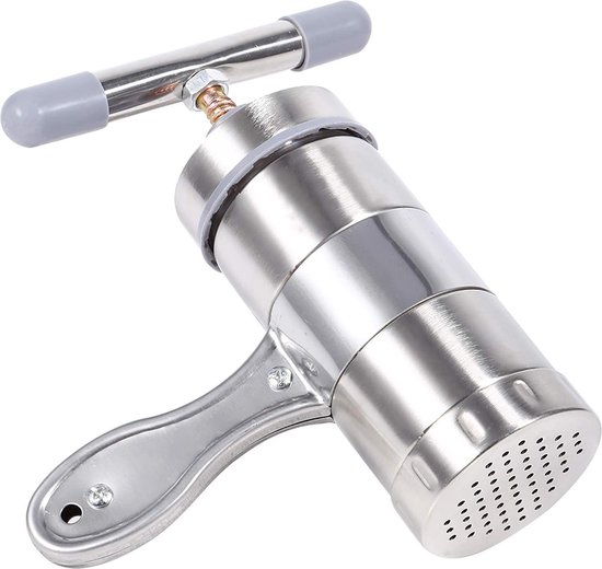 Handmatige RVS Noodle Maker - Draagbare Handmatige Bediende Noodle Machine - Pasta Maker met Sapcentrifuge - Druk De Machine. van Benber.