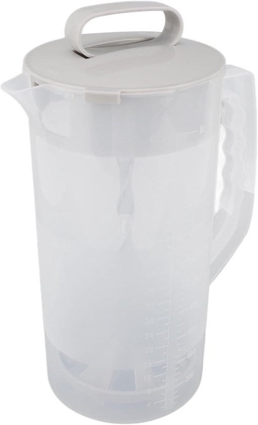 Handmatige Sapcentrifuge - Blender Kannetje - Fruit Sap Maken - Grote Capaciteit - 2000ml - Transparant