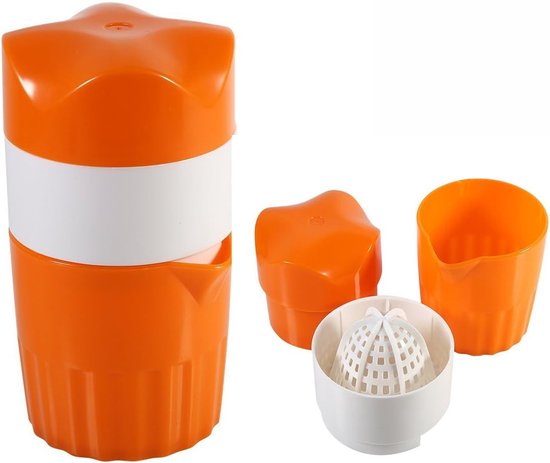 Handmatige sapcentrifuge van kunststof voor citroenvruchten, oranje