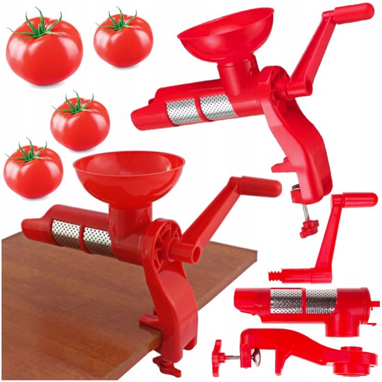 Handmatige Tomatenpuree Maker - Roestvrij Staal & Kunststof van Westmark