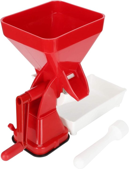 Handmatige Tomatensap Extractor, RVS Filter voor Hoge Sapopbrengst, Makkelijk Schoon te Maken Keukenhulpmiddel van Merkloos